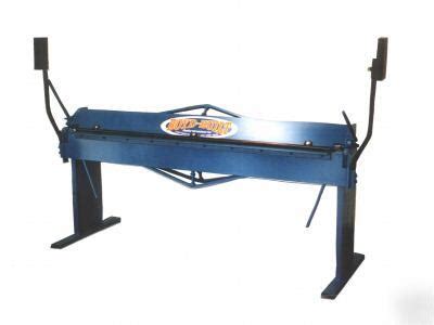 8 foot sheet metal brake