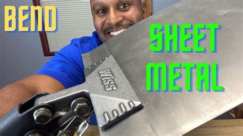 bend sheet metal without brake