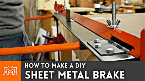 how to build a sheet metal brake