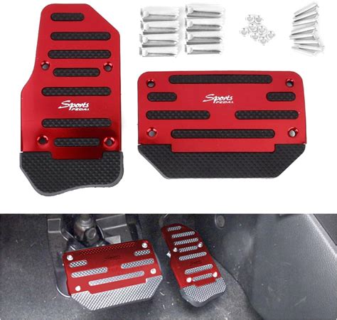 metal spike brake pedal cover